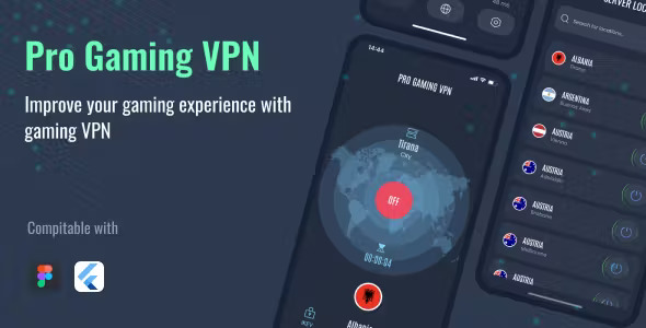 VPN Gaming - Fast & Stable Flutter